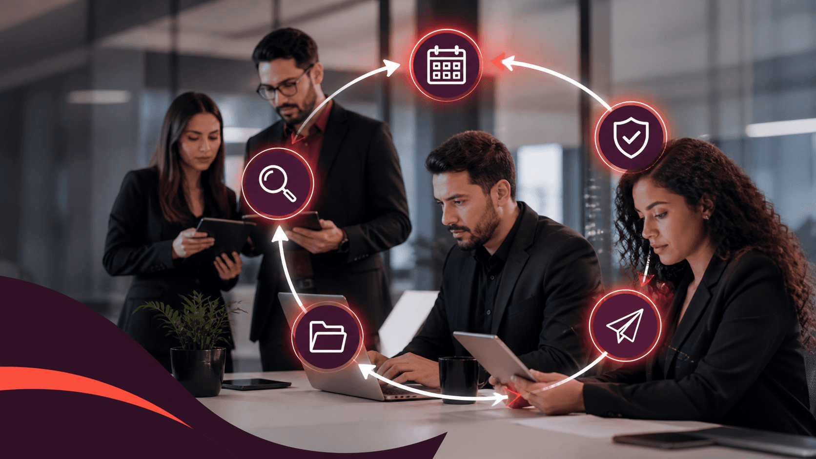 Equipe conduz rotina regulatória para meios de pagamento